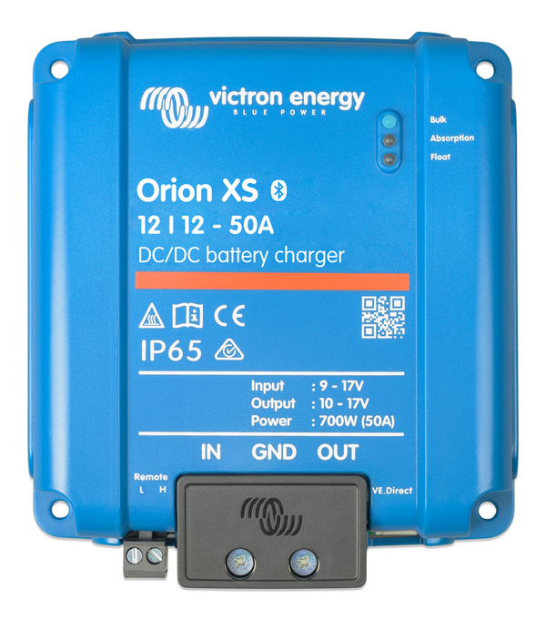 Victron Orion XS 12/12-50 A – DC-DC battery charger with Bluetooth