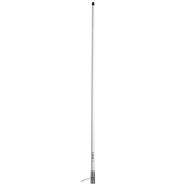 Scout Titan KS-120 AM/FM antenne 1,2m, 6m kabel med Jack stik - Hvid