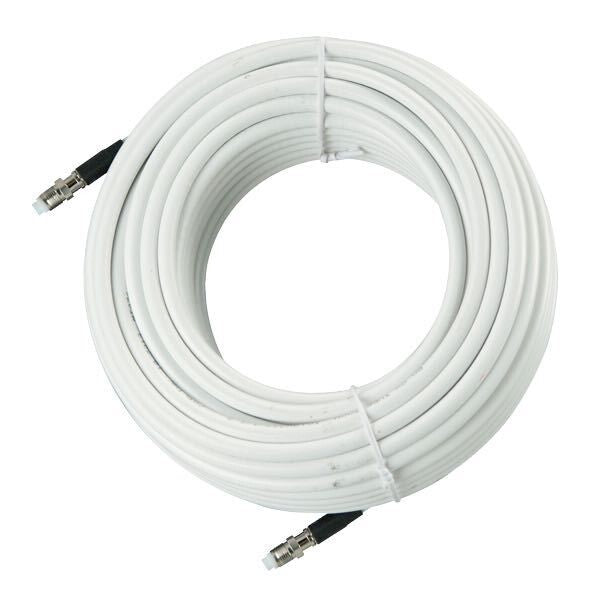 VHF kabel RG8X low loss med FME stik – VHF RG-8X low 50 Ohm med FME - 12m