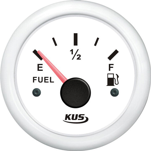Kus brændstofmåler hvid 0-190ohm 12/24V – Palby varenr. 1116471