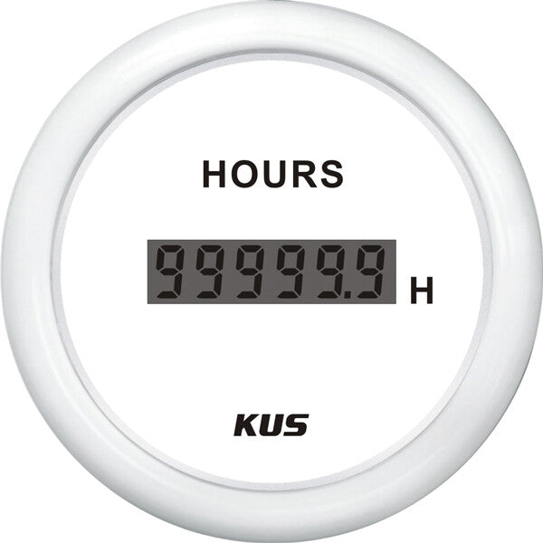 Kus digital timetæller, hvid, 12/24V – Palby varenr. 1116515