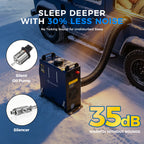 Sunster TR B1 2 kW dieselfyr – alt-i-ét med Bluetooth