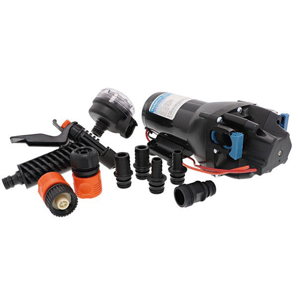 Jabsco spulepumpe "Hotshot" sæt – sæt HOTSHOT HD5.0 12V 19lpm 4