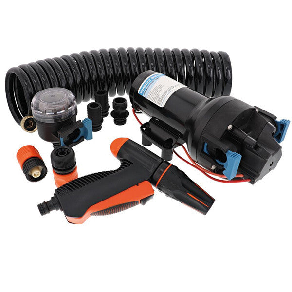Jabsco spulepumpe "Hotshot" sæt – sæt HOTSHOT HD4 12V 15lpm 4