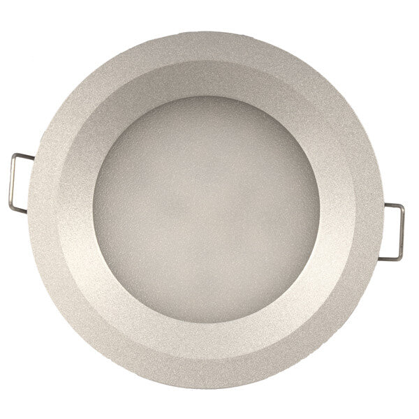 Casolux Maria LED indbygningsspot, lille – alu. grå 3000K 10-32v