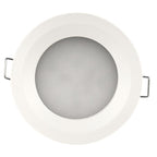 Casolux Maria LED indbygningsspot, lille – alu. hvid 3000K 10-32v