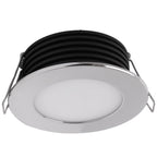 Casolux Malou LED indbygningsspot – RF stål 3000K 10-32V