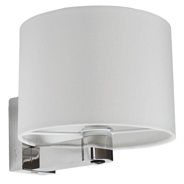 Casolux Wallis væglampe rund, 10-30V – stor rund 3000K