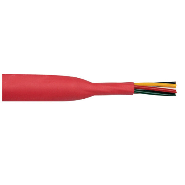 OceanFlex krympeflex, rød – Krympeflex 20stk af 15cm rød fra indvendig Ø4