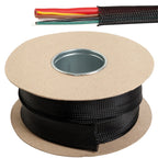 Kabelbeskyttelse fleksibel monoflilament sort – fleksible monofilament ø18-34mm 10m
