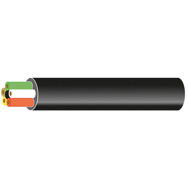 Max Power kabel til styrestrøm – 1852 til 6 x 0.5mm2 sort 25 meter