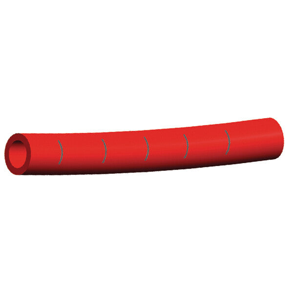 Whale slange 15x11mm, rød – 15x11 mm rød 50m