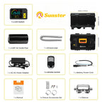 Sunster TB10 8 kW dieselfyr – Toolbox med Bluetooth