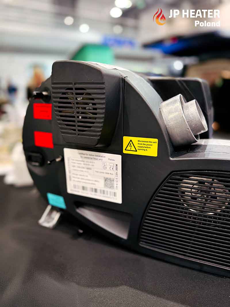 JP Heater Combi LPG vand- og luftvarmer 6 kW 12V – til Camper & Båd