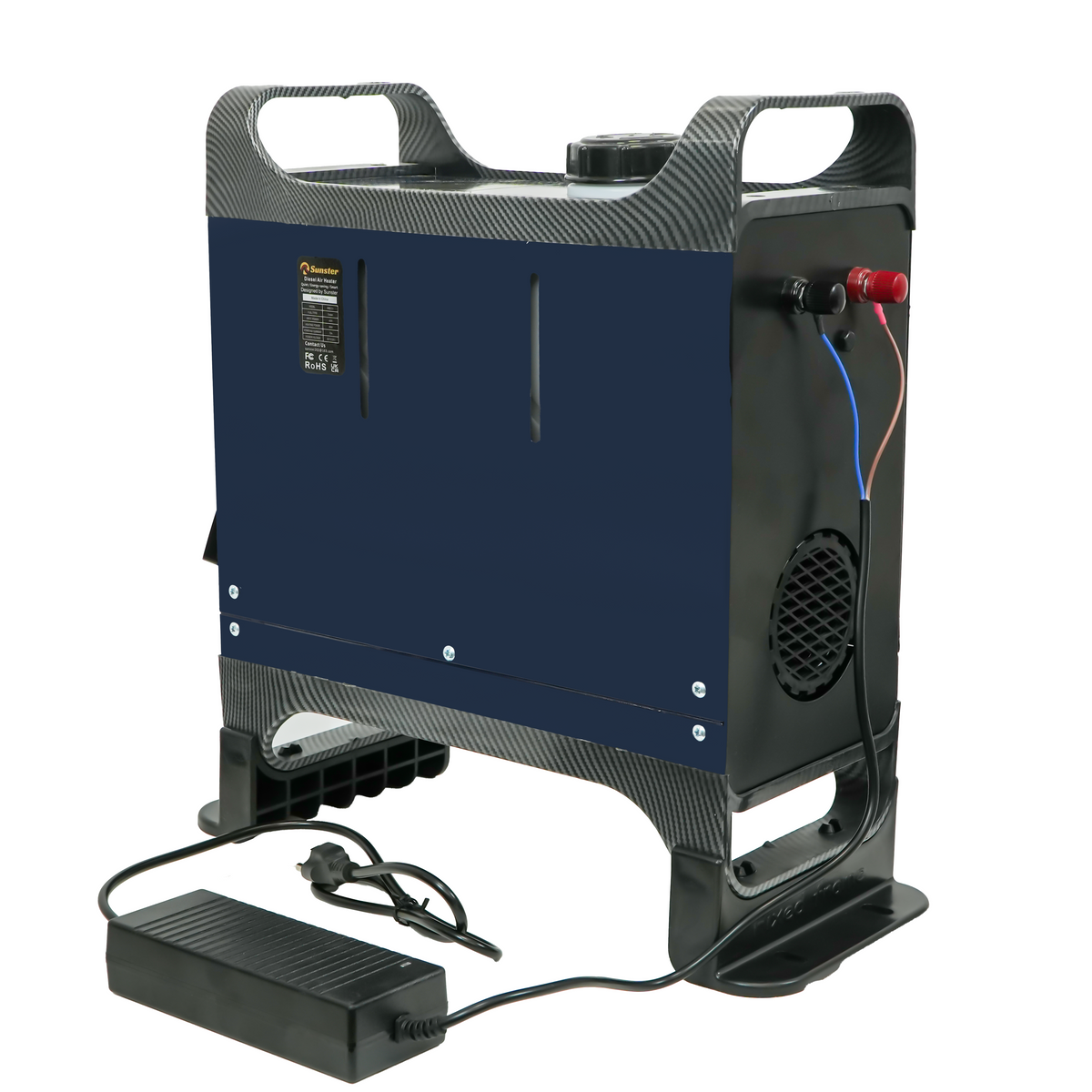 Sunster A2302BH 8 kW dieselfyr – alt-i-ét med Bluetooth