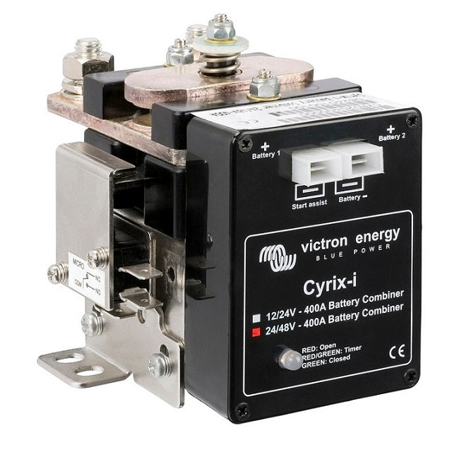 Cyrix-i 24/48V-400A Intelligent Combiner – produktfoto | SejlStrøm