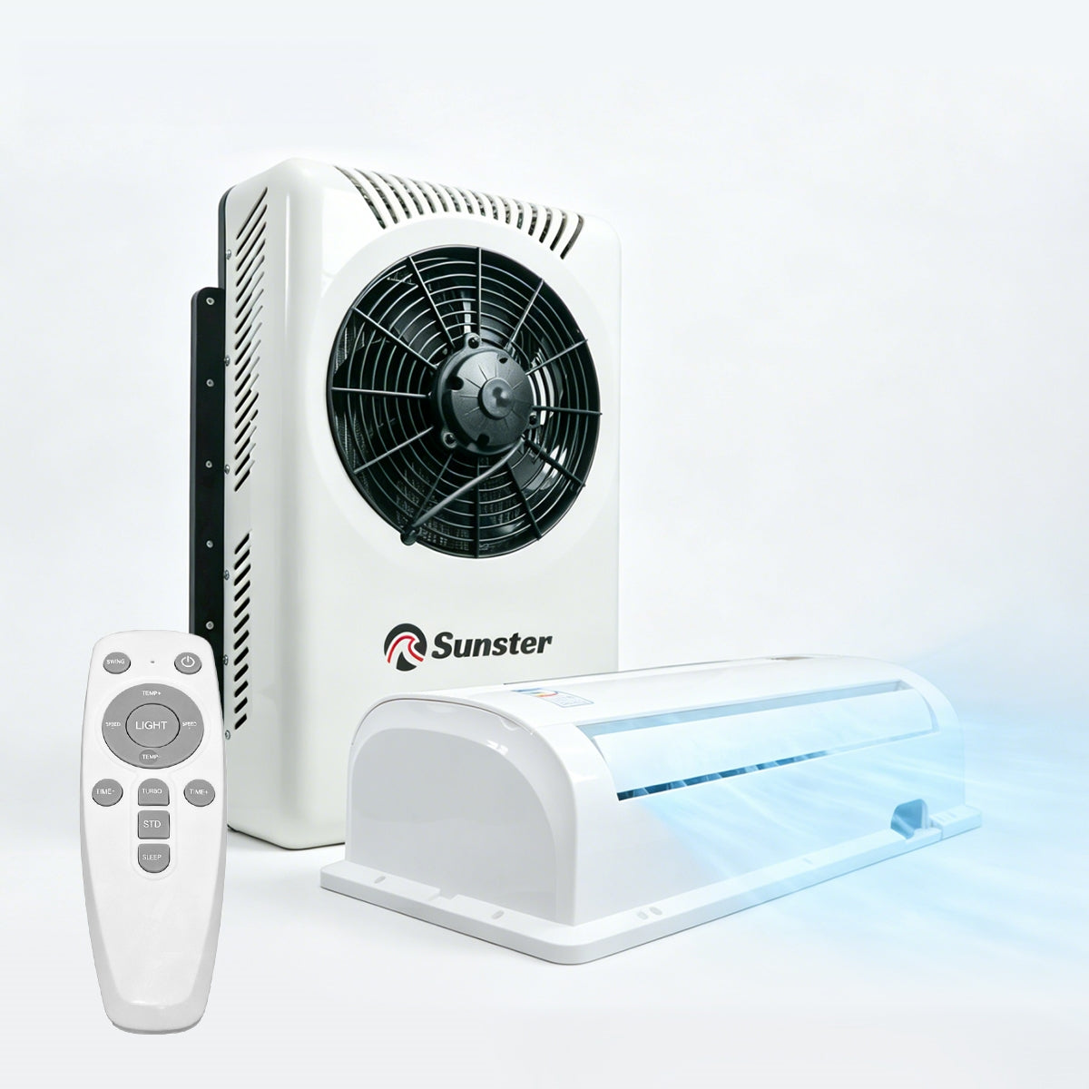 Sunster S-AC4 DC-klimaanlæg – 12/24 V
