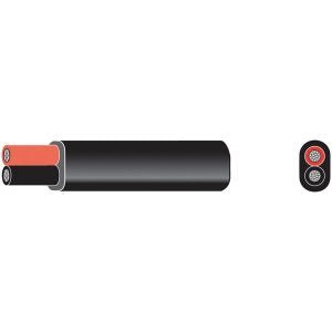 2x 2,5 mm² Fortinnet Kabel Flad - SejlStrøm