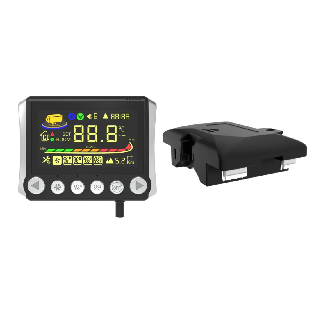 Sunster S-A2409PRO LCD Bluetooth betjeningspanel + A500 Plateau styreprint-sæt