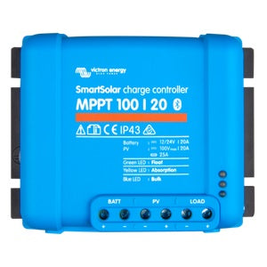 Victron SmartSolar MPPT 100/20 – solcelleregulator med Bluetooth – produktfoto | SejlStrøm