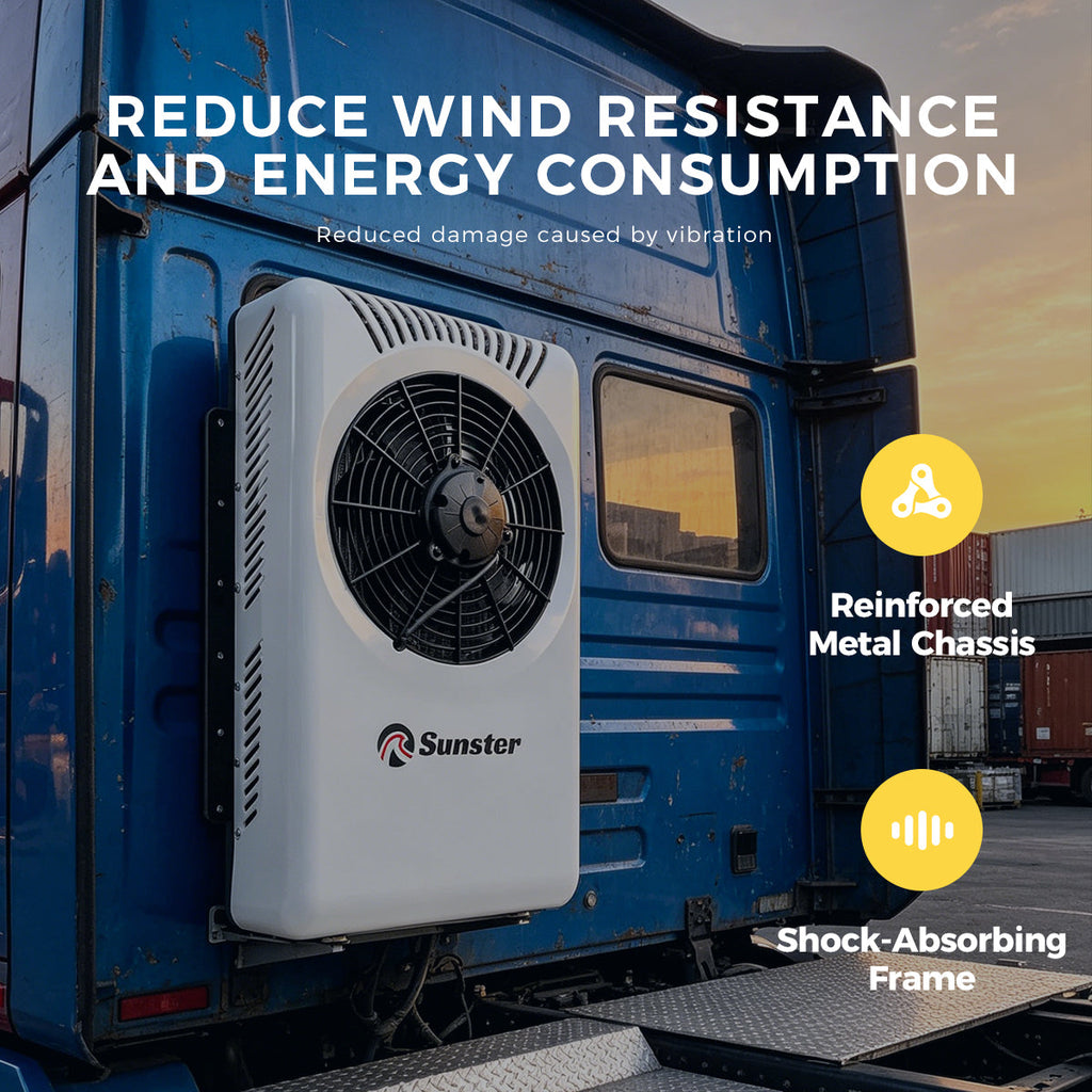 Sunster S-AC4 DC-klimaanlæg – 12/24 V