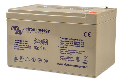 12V/14Ah AGM Deep Cycle Batt. – produktfoto | SejlStrøm