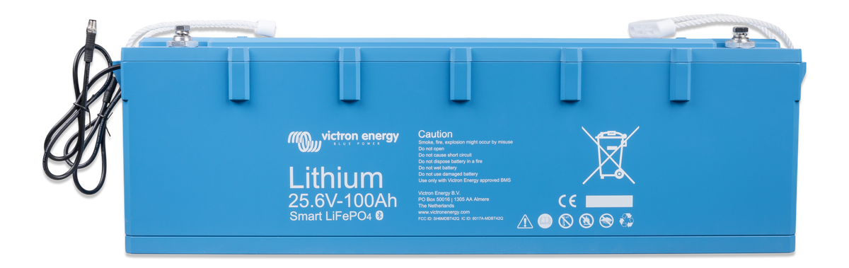 LiFePO4 Battery 25,6V/100Ah Smart – produktfoto | SejlStrøm