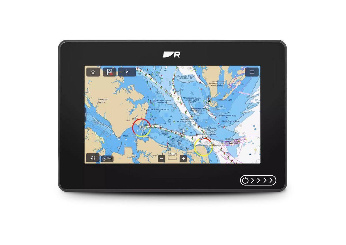 Raymarine Axiom 2 – 7" display – Nordeuropa