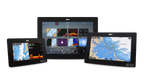 Raymarine Axiom 2 9″ kortplotter med RealVision 3D og RV-100 transducer – officielt Raymarine-produktbillede