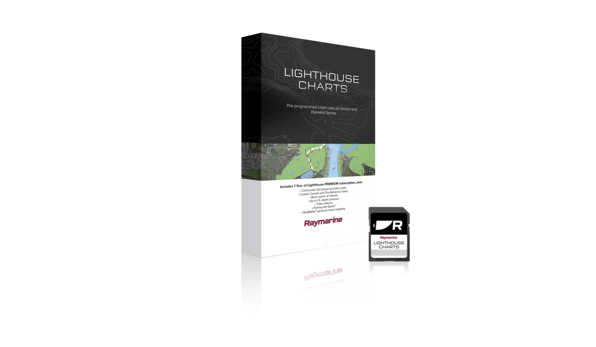Raymarine LightHouse søkort over Nordeuropa