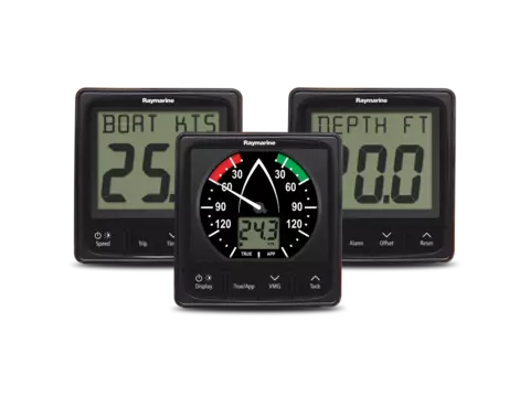 Raymarine Pakke med i50 og i60 Wind-, Speed-, Depth-transducer – officielt Raymarine-produktbillede
