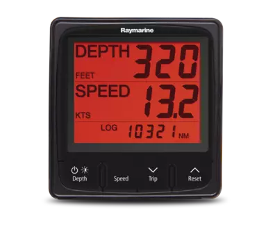 Raymarine i50 Tridata pakke med DST-transducere – officielt Raymarine-produktbillede