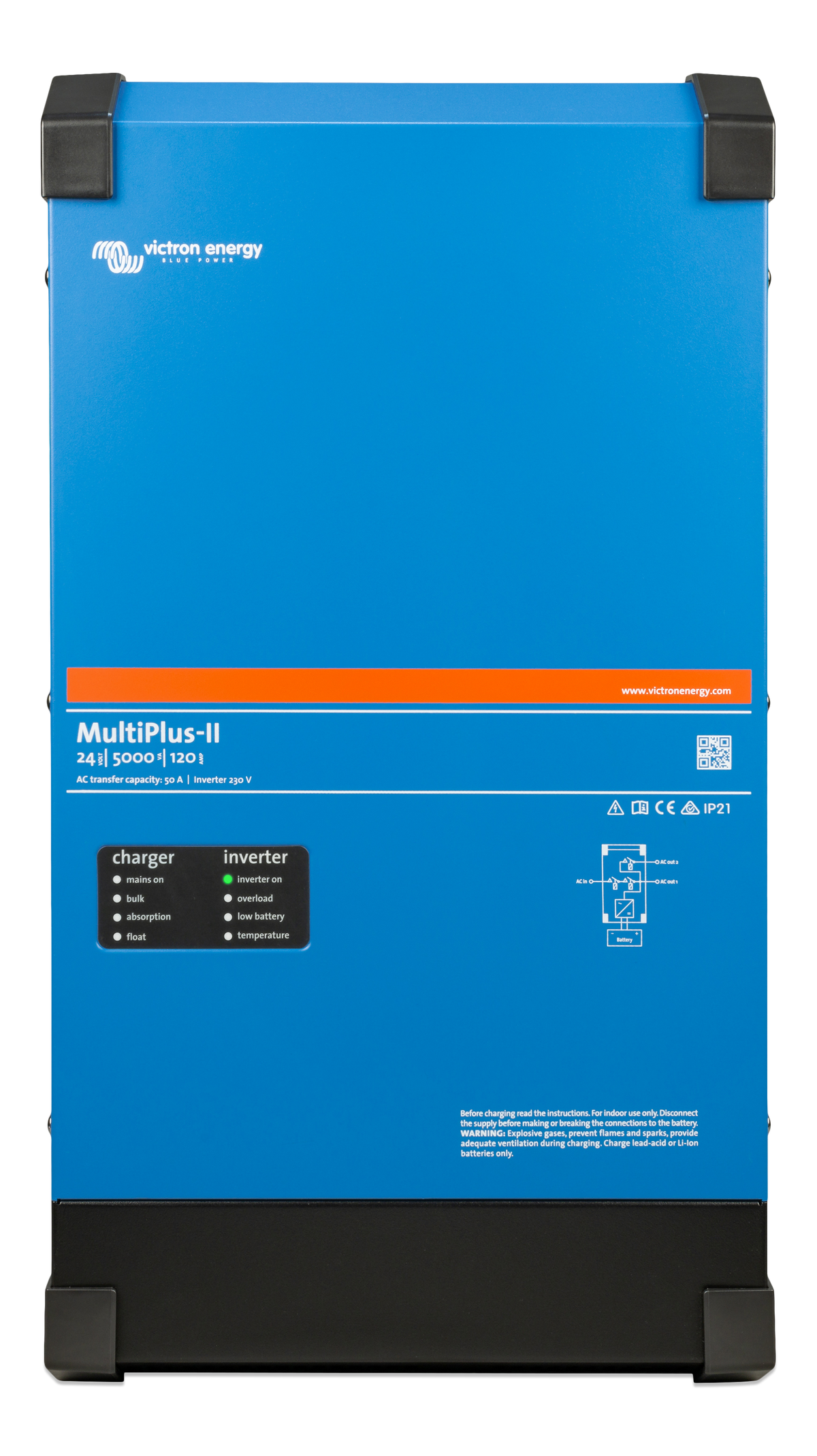 MultiPlus-II 24/5000/120-50 230V – produktfoto | SejlStrøm