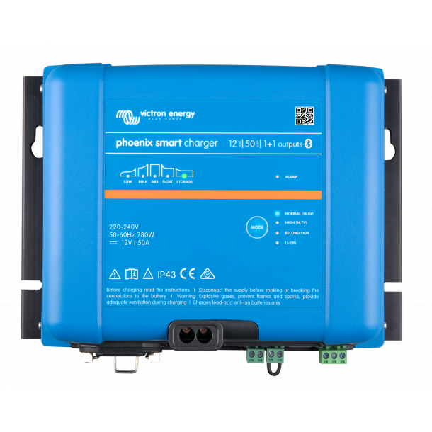 Phoenix Smart IP43 Charger 24/25 (1+1) 120/240V