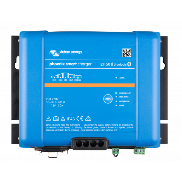 Phoenix Smart IP43 Charger 12/50 (3) 120/240V
