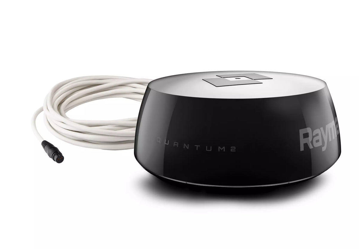 Raymarine Quantum 2 Q24D Doppler 18" Radar med 15 m strømkabel og 15 m datakabel
