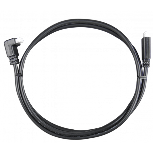 VE.Direct Cable 0,9m (one side Right Angle conn)