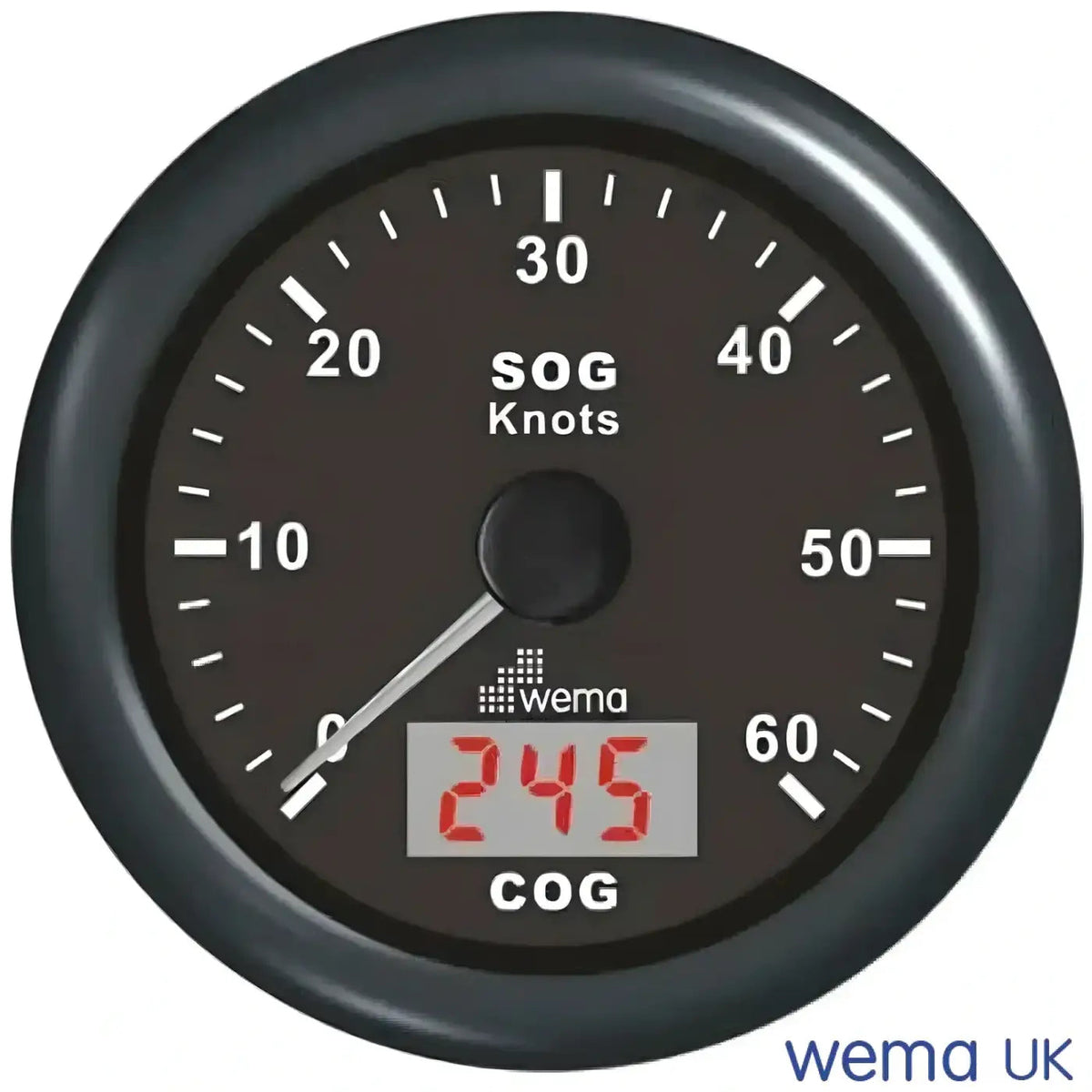 Wema Spedometer 60 kn Sort
