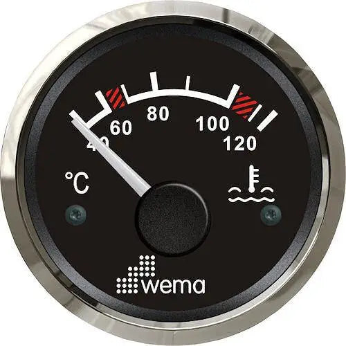 Wema Vandtemp. instrument Sort RF