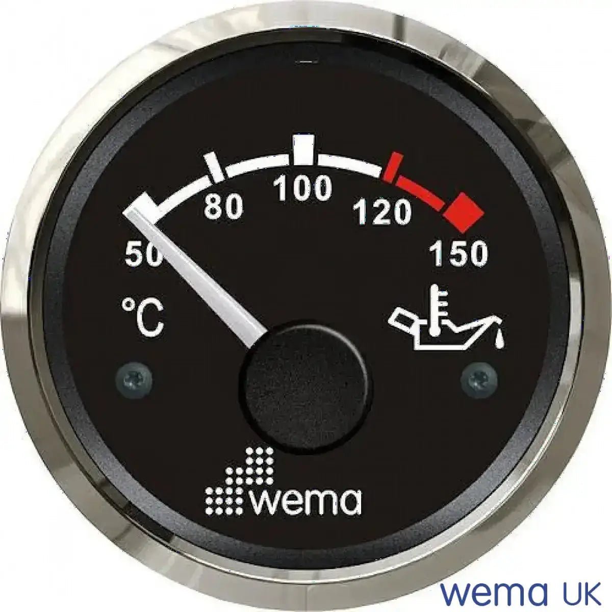 Wema Olietemp. instrument Sort RF