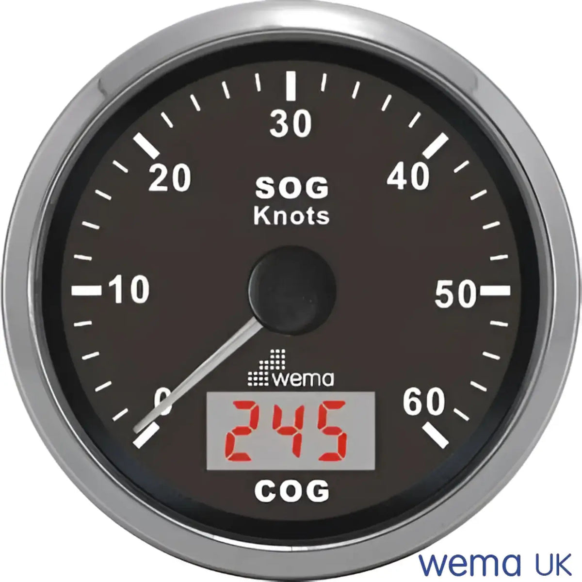 Wema Spedometer 60 kn Sort RF