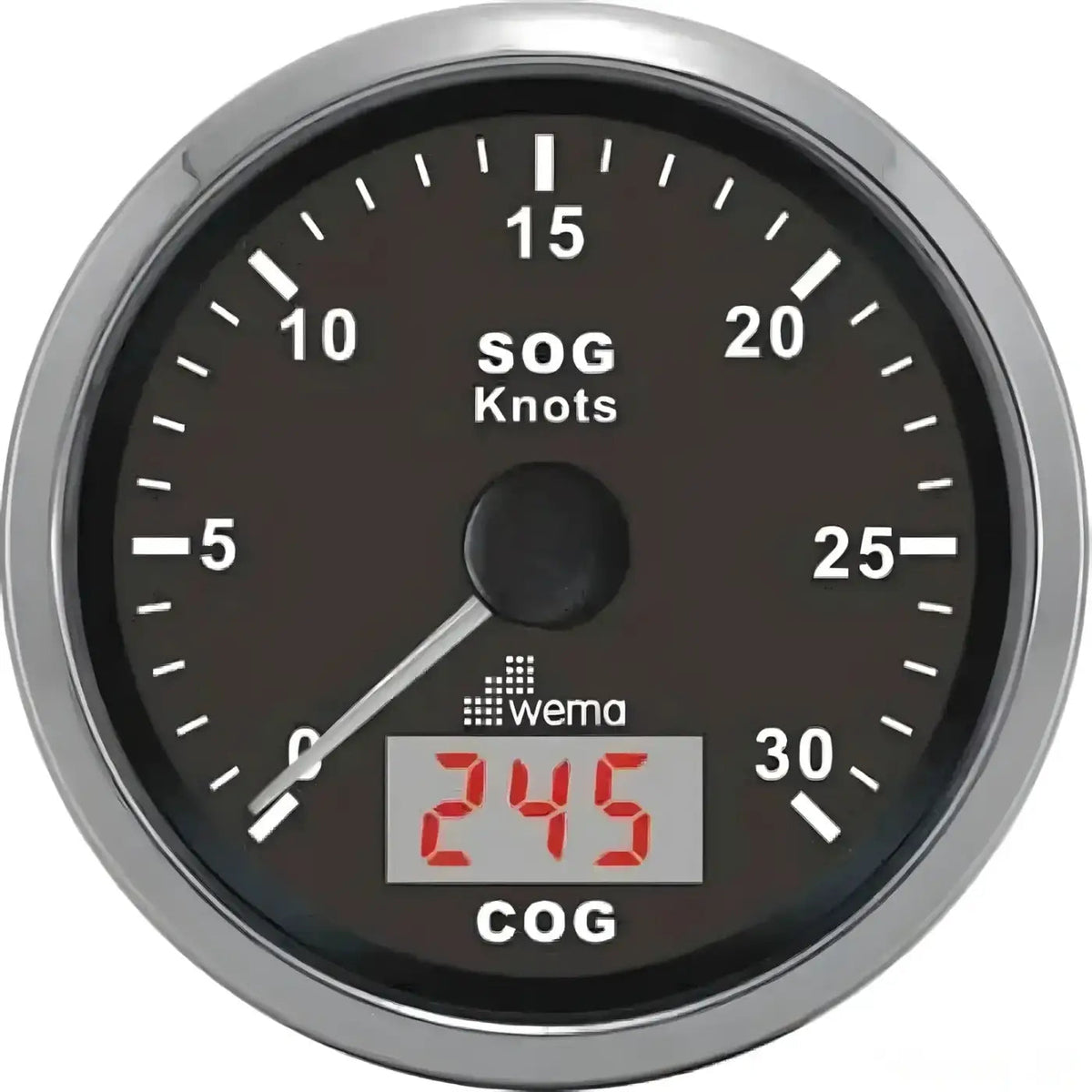 Wema Spedometer 30 kn Sort RF