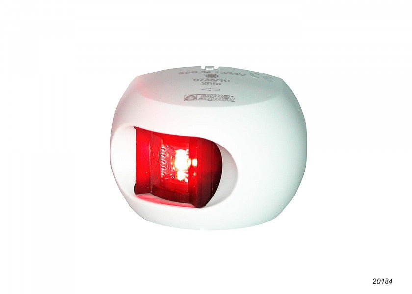 AQUA SIGNAL Sæt: Serie 34 LED styrbord – bagbord – agterlys – hvidt hus - SejlStrøm