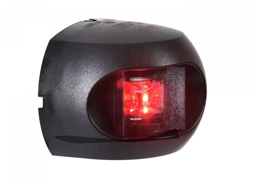 AQUA SIGNAL Serie 34 LED Port Light – sort hus - SejlStrøm