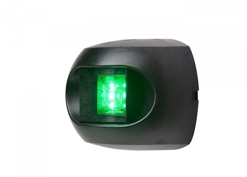 AQUA SIGNAL Serie 34 LED styrbordslys – sort hus