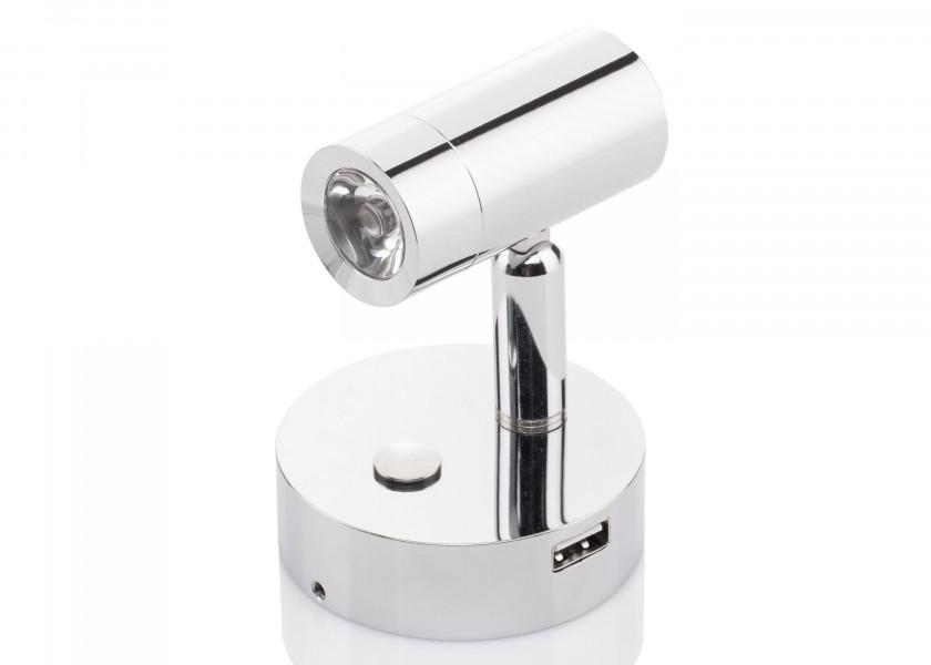 BATSYSTEM LED - læselampe LEIA LR1 USB - SejlStrøm