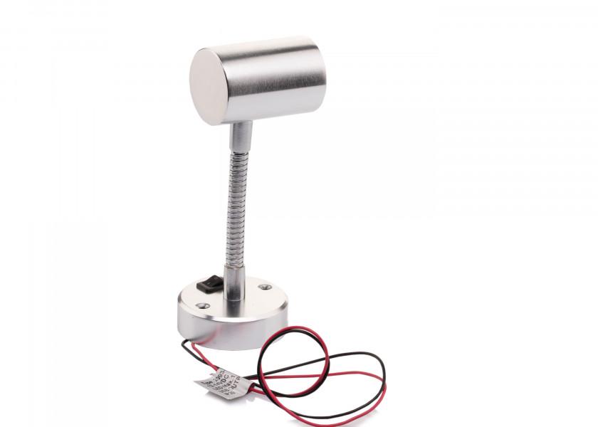 BATSYSTEM LED - læselampe TUBE D1X / fleksibel arm - SejlStrøm