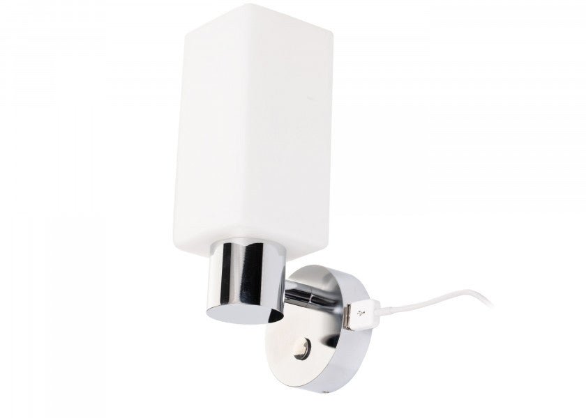 BATSYSTEM LED - væglampe LEIA LW3 USB - SejlStrøm