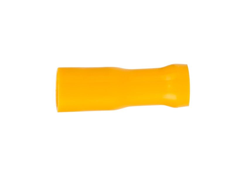 Bullet Female / gul / 2,5 - 6,0 mm² / pakke med 12 stk. - SejlStrøm