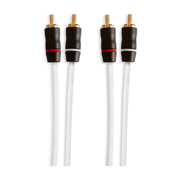 Fusion RCA kabler, 2 kanaler, 12 fod kabel – produktbillede 1